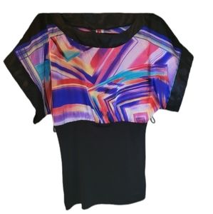 Multi color Topia blouse. Casual or dressy.